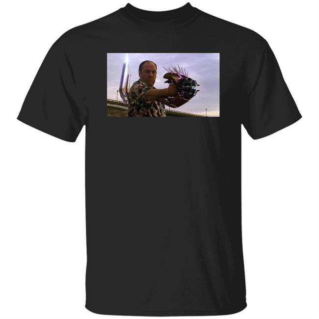 Tony Soprano With A Needler Shirt Halo Pics That Go Hard