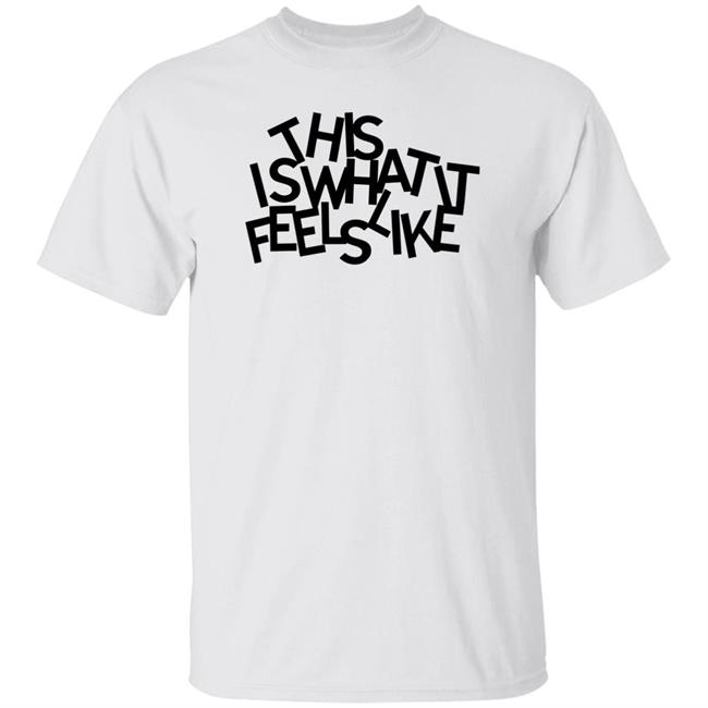 Gracie Abrams Merch This Is What It Feels Like White Tour Shirt