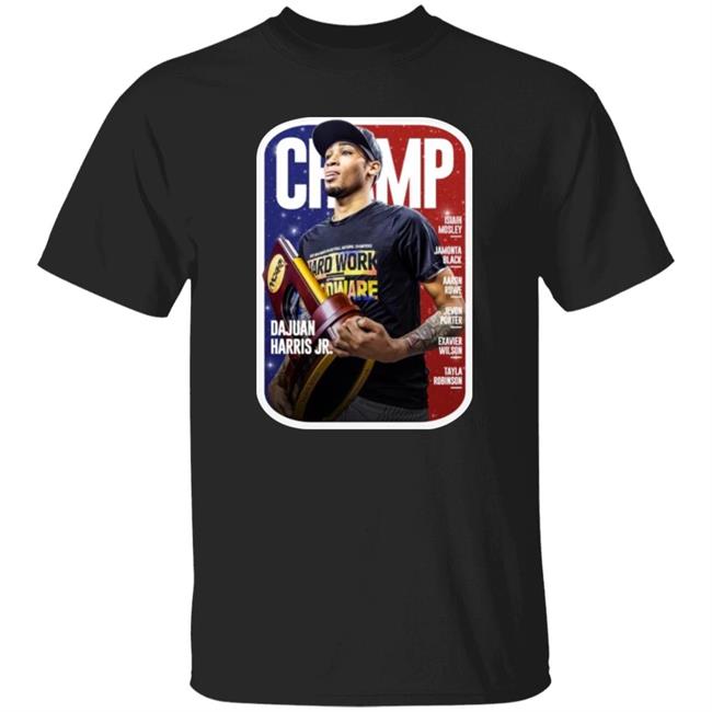 Gol1ve Tv Merch Dajuan Harris Champions Shirt Kansas Jayhawks