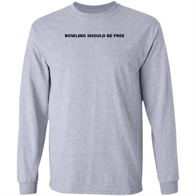 Bowling Should Be Free Shirt Caucasian James Bowling Should Be Free Shirt Caucasian James