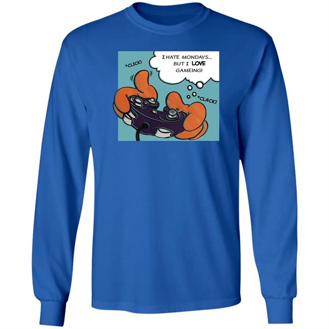 I Hate Mondays But I Love Gameing Shirt Charan (Hobbes2) I Hate Mondays But I Love Gameing Shirt Charan (Hobbes2)