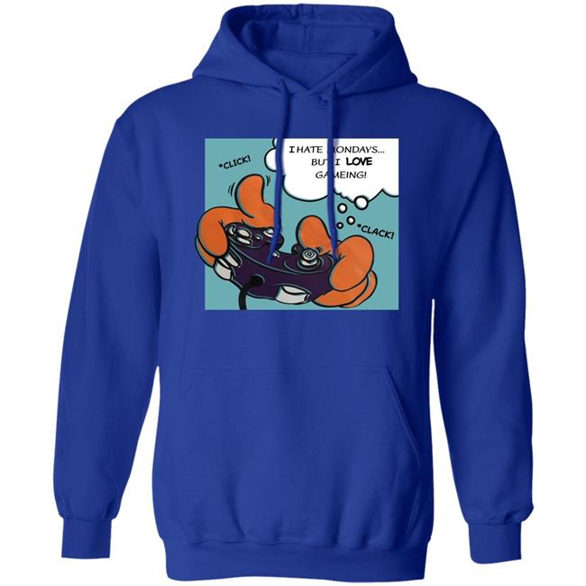 I Hate Mondays But I Love Gameing Shirt Charan (Hobbes2) I Hate Mondays But I Love Gameing Shirt Charan (Hobbes2)