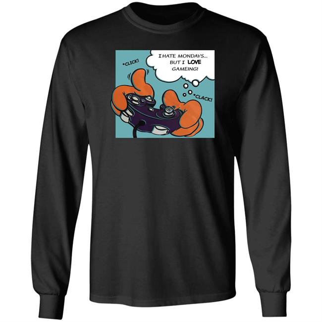 I Hate Mondays But I Love Gameing Shirt Charan (Hobbes2) I Hate Mondays But I Love Gameing Shirt Charan (Hobbes2)
