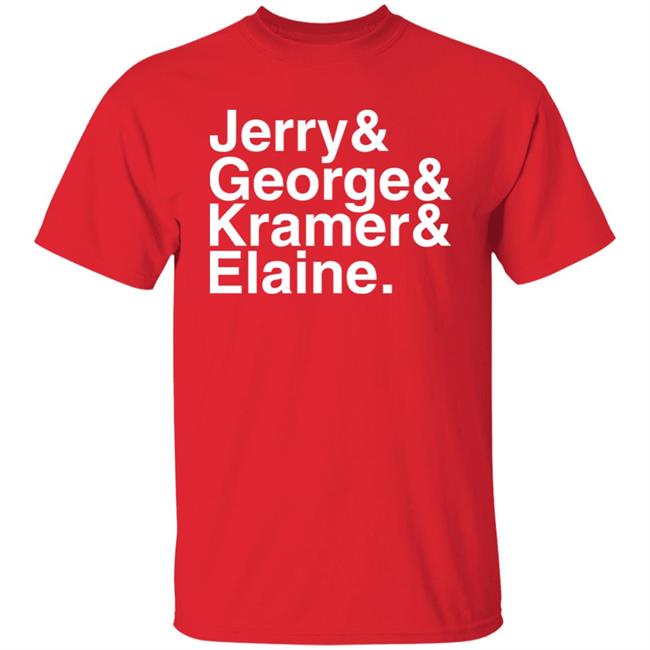 Jerry George Kramer Elaine Shirt Jerry& George& Kramer& Elaine Shirt Dark-Taka-Knight