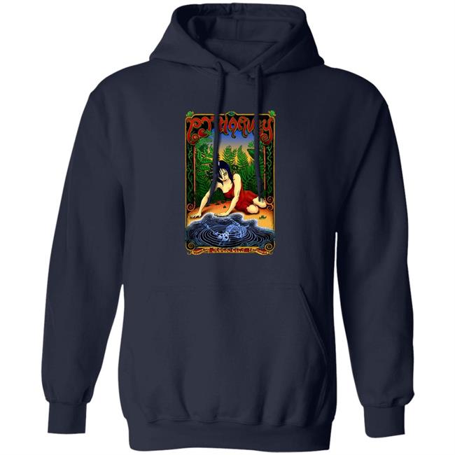 Emek Pj Harvey Concert Poster Hoodie Sweatshirt Burymeingaffa Natural Beauty Behind Every Great Bravery Pj Harvey Hoodie