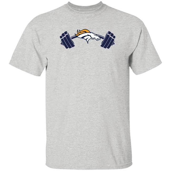 Nathaniel Hackett Denver Broncos Weights Shirt Zac Stevens