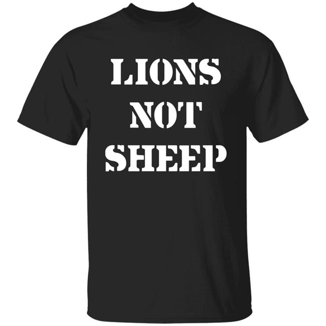 Lions Not Sheep Og Shirt The Internet's Best 2020 Memes Lions Not Sheep Merch