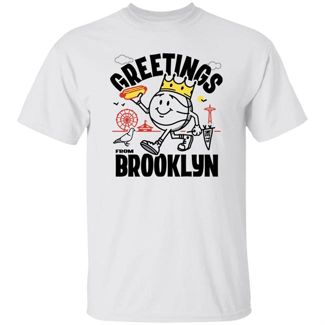 Greetings From Brooklyn Shirt Homefield Apparel
