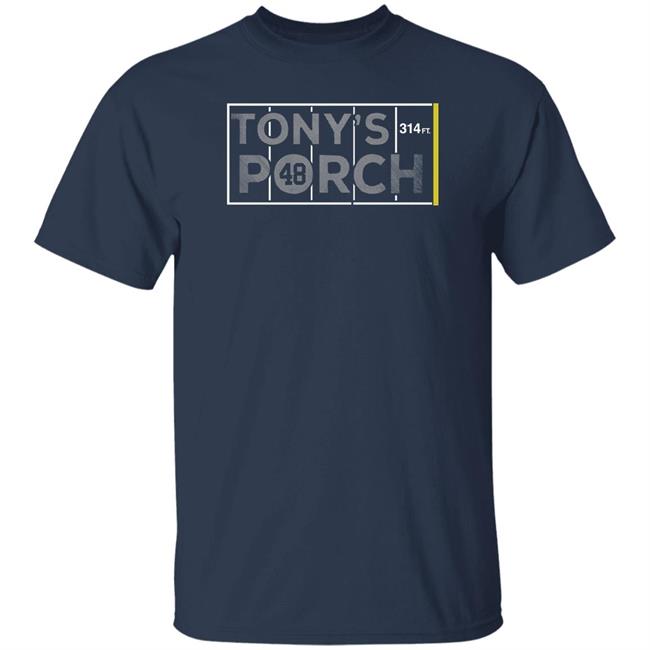 Jomboy Media Store Tony's Porch 314 Ft Shirt Talkin' Yanks
