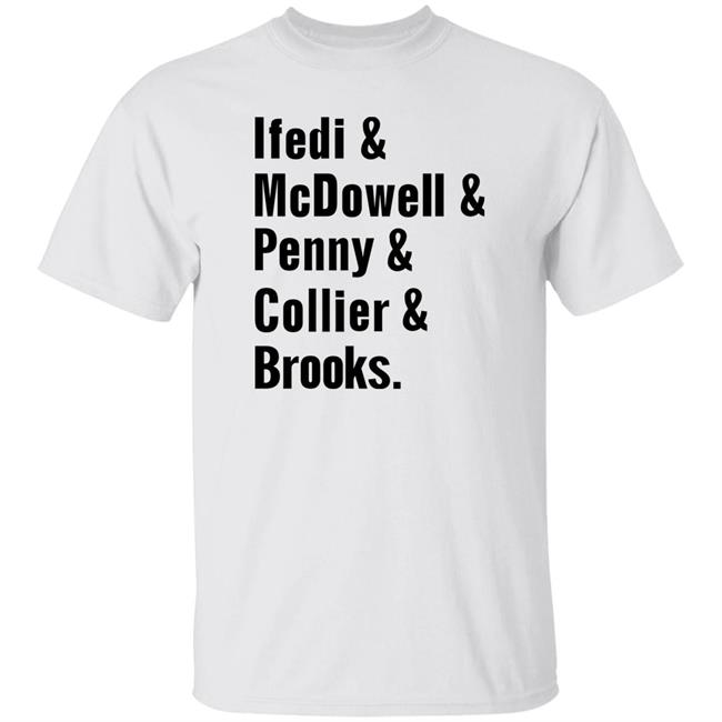 Acraftaday Store Ifedi Mcdowell Penny Collier Brooks Shirt Danmorse