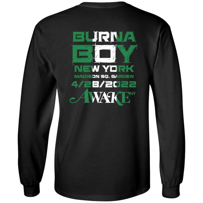 Awake Ny X Burna Boy Logo Shirt Awake Ny Merch Awake Ny X Burna Boy Logo Shirt Awake Ny Merch