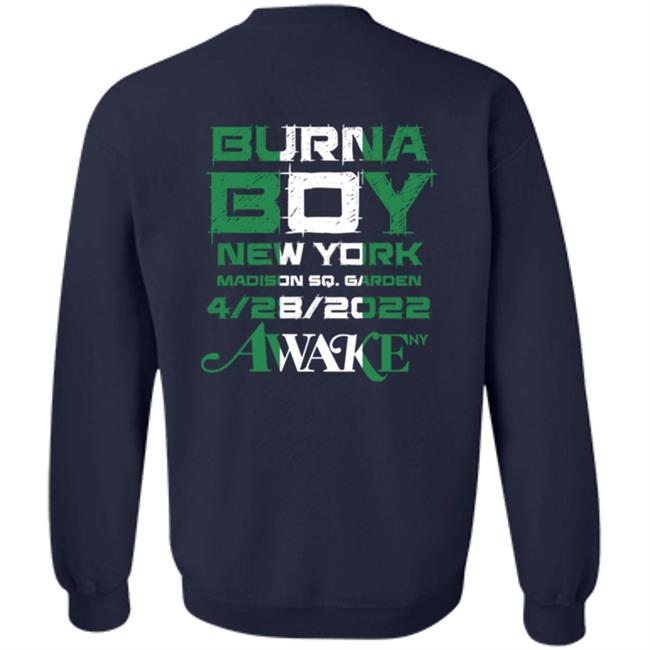 Awake Ny X Burna Boy Logo Shirt Awake Ny Merch Awake Ny X Burna Boy Logo Shirt Awake Ny Merch