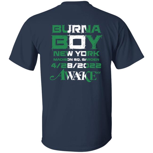 Awake Ny X Burna Boy Logo Shirt Awake Ny Merch Awake Ny X Burna Boy Logo Shirt Awake Ny Merch