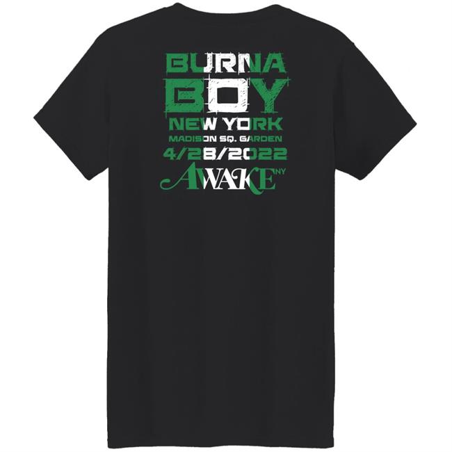 Awake Ny X Burna Boy Logo Shirt Awake Ny Merch Awake Ny X Burna Boy Logo Shirt Awake Ny Merch