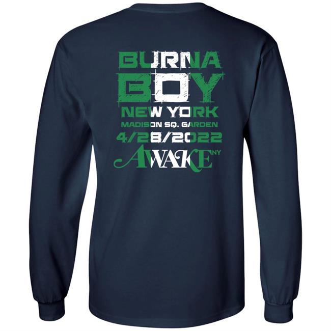 Awake Ny X Burna Boy Logo Shirt Awake Ny Merch Awake Ny X Burna Boy Logo Shirt Awake Ny Merch