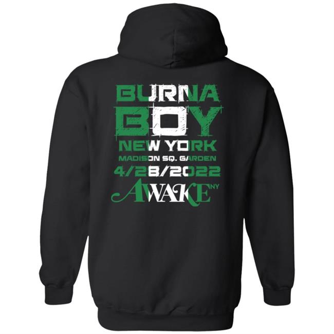 Awake Ny X Burna Boy Logo Shirt Awake Ny Merch Awake Ny X Burna Boy Logo Shirt Awake Ny Merch
