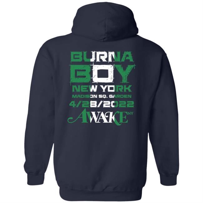 Awake Ny X Burna Boy Logo Shirt Awake Ny Merch Awake Ny X Burna Boy Logo Shirt Awake Ny Merch