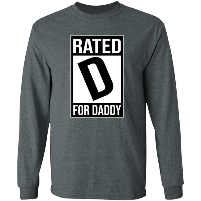 Lookhuman Shop Rated D For Daddy Shirt Michael J. Lozada Lookhuman Shop Rated D For Daddy Shirt Michael J. Lozada