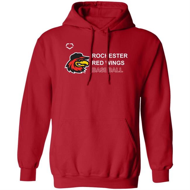 Rochester Red Wings Baseball Hoodie Carl Edwards Jr