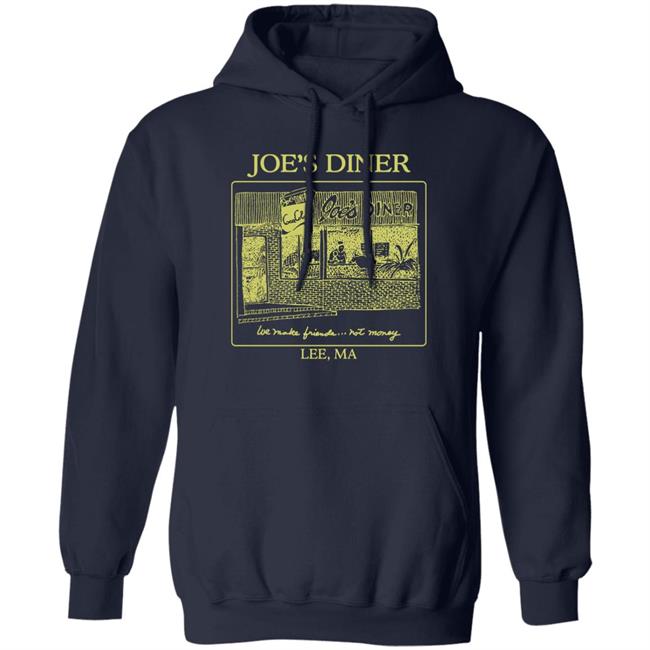 Joetrustjonas Joe's Diner We Make Friends Not Money Lee Ma Shirt Joe Joetrustjonas Joe's Diner We Make Friends Not Money Lee Ma Shirt Joe