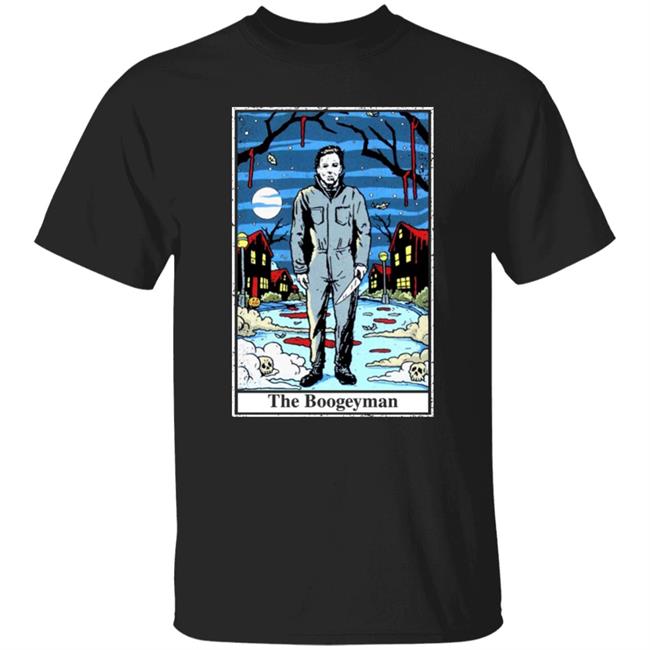 Halloween Michael Myers The Boogeyman Tarot Shirt Matthew Riddle The Boogeyman Shirt