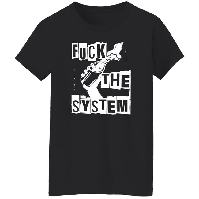 Tom Macdonald Fuck The System Shirt Hangover Gang Merch Tom Macdonald Fuck The System Shirt Hangover Gang Merch