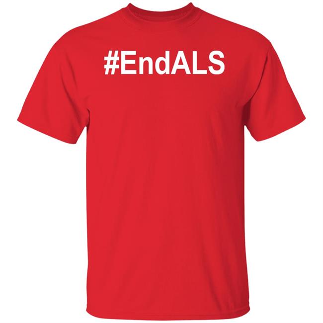 Greggowe Wearing #EndALS Shirt