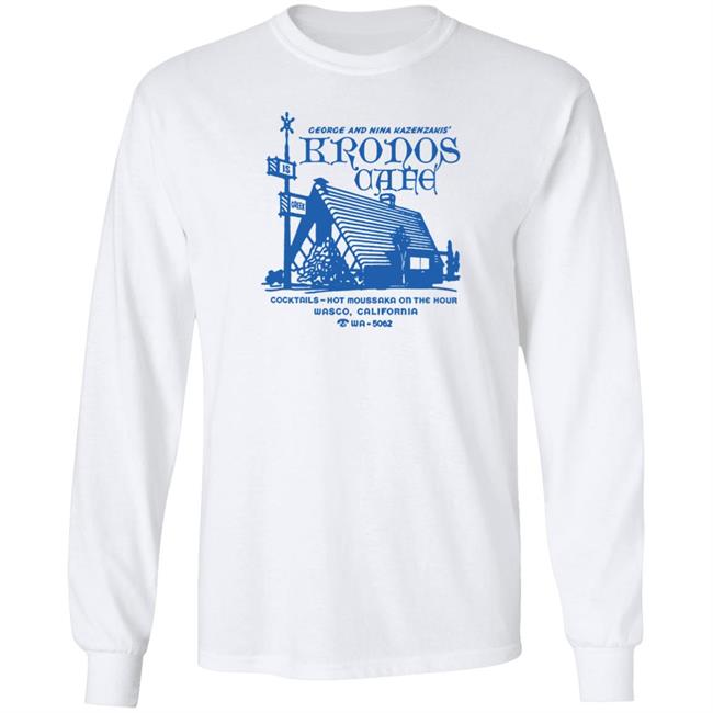 George And Nina Kazenkaris Kronos Cafe Shirt Chris Onstad George And Nina Kazenkaris Kronos Cafe Shirt Chris Onstad