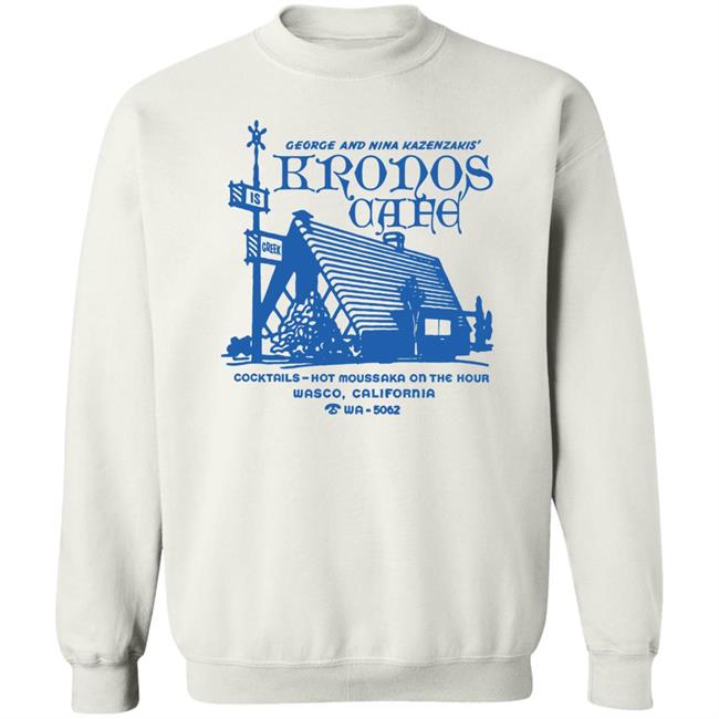 George And Nina Kazenkaris Kronos Cafe Shirt Chris Onstad George And Nina Kazenkaris Kronos Cafe Shirt Chris Onstad