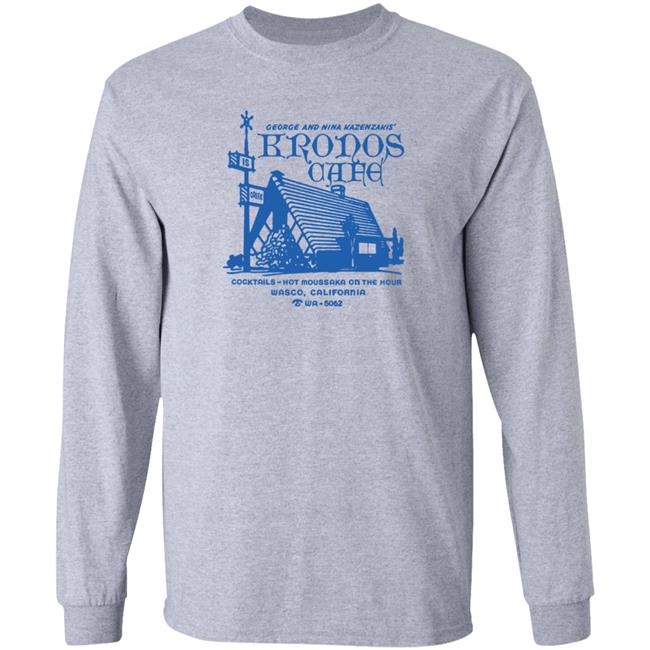 George And Nina Kazenkaris Kronos Cafe Shirt Chris Onstad George And Nina Kazenkaris Kronos Cafe Shirt Chris Onstad