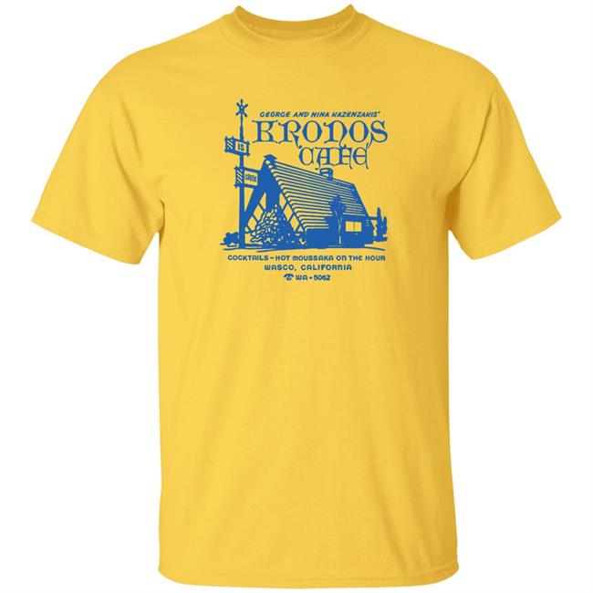George And Nina Kazenkaris Kronos Cafe Shirt Chris Onstad George And Nina Kazenkaris Kronos Cafe Shirt Chris Onstad