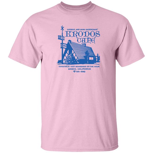 George And Nina Kazenkaris Kronos Cafe Shirt Chris Onstad George And Nina Kazenkaris Kronos Cafe Shirt Chris Onstad