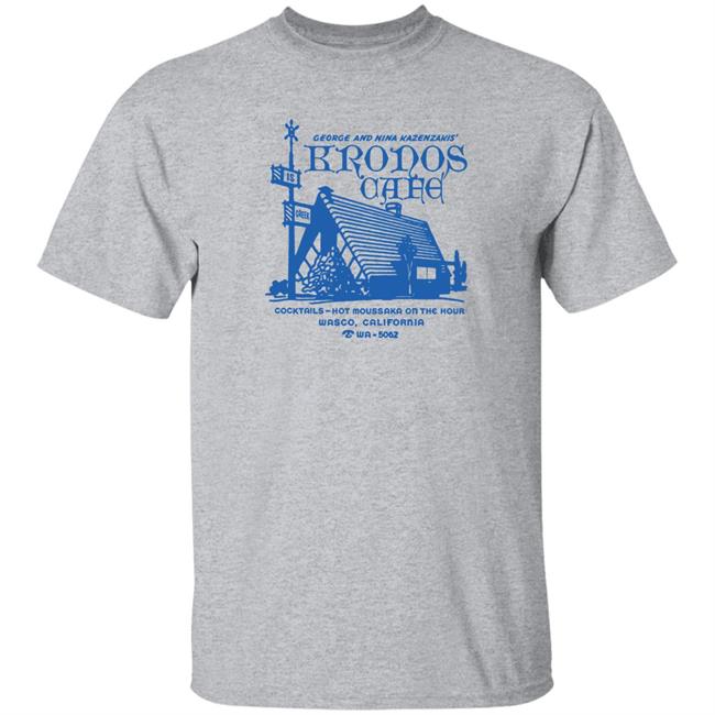 George And Nina Kazenkaris Kronos Cafe Shirt Chris Onstad George And Nina Kazenkaris Kronos Cafe Shirt Chris Onstad