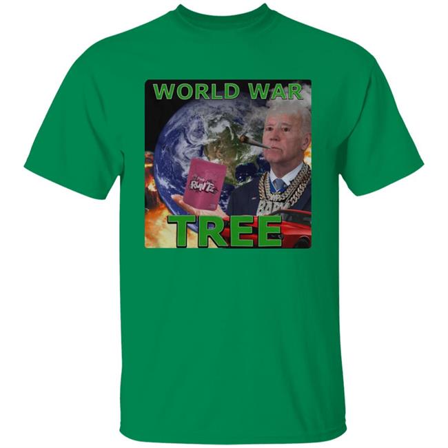 Goblin World War Tree T Shirt Goblin420 Store Joe Biden