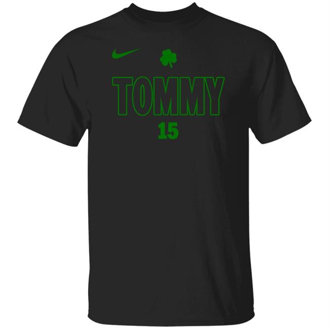 Jayson Tatum Tommy 15 Shirt Mike Gorman
