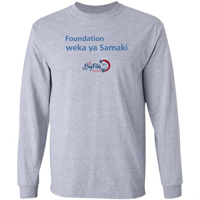 Raila Odinga Foundation Weka Ya Samaki Shirt Bigfish