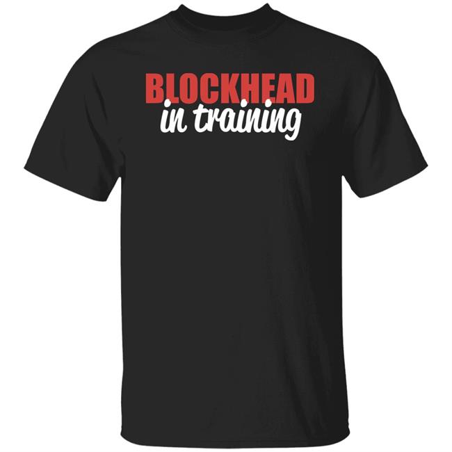 Donnie Wahlberg Blockhead In Training Shirt