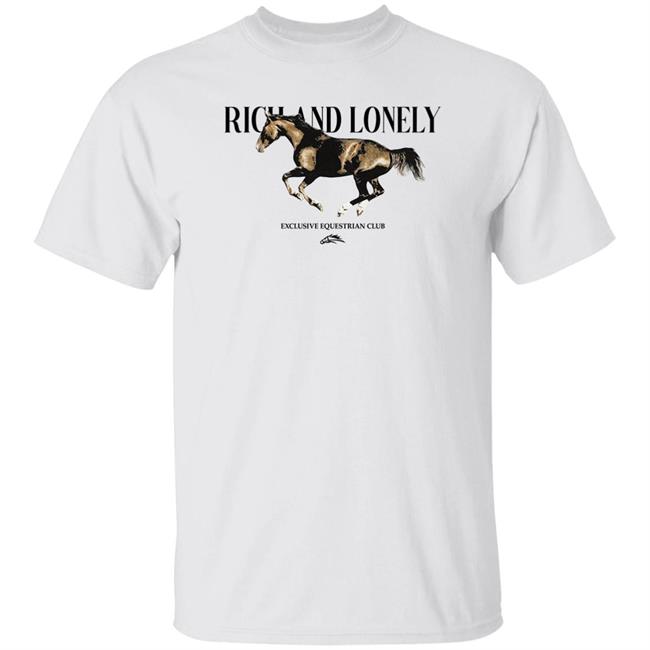 Rich And Lonely Exclusive Equestrian Club Shirt Richandlonely Merch