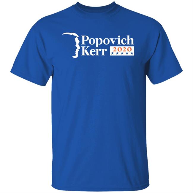Popovich Kerr 2020 Shirt Draft Gregg Popovich Steve Kerr