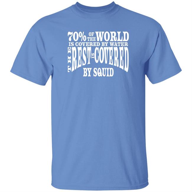 Patrick O'neal 70 Of The World Is Covered By Water The Rest Is Covered Shirt