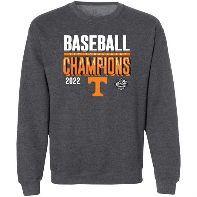 Baseball Sec Tournament Champions 2022 Shirt Tennessee Volunteers 2022 Shirt