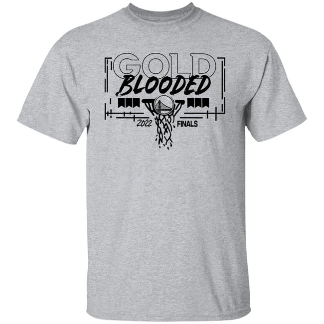 Gold Blooded 2022 Finals Shirt Kerith Burke The Warriors’ Finals shirt