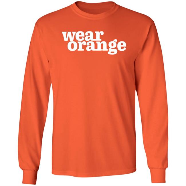 Gun Violence Jimmy Kimmel Wear Orange Shirt