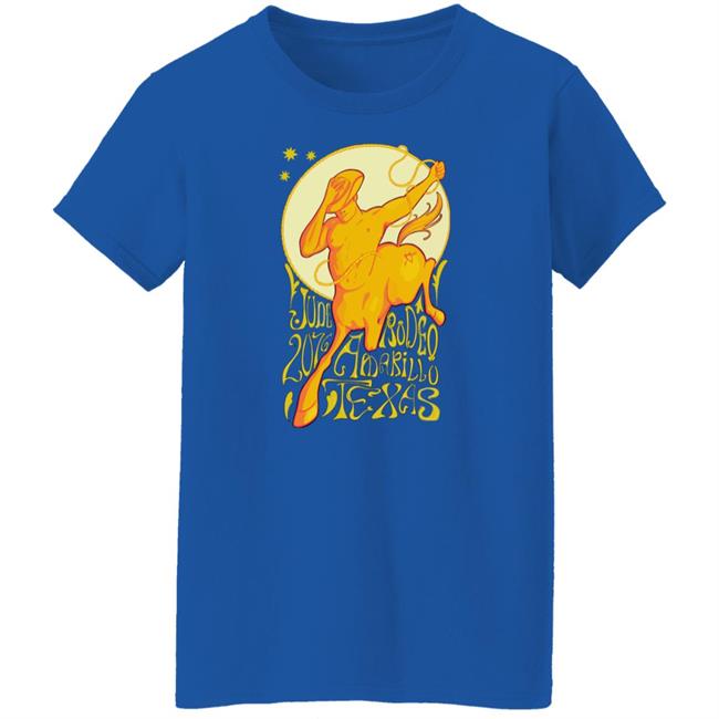 Jpbrammer Art Nouveau Cowboy Centaur June 2076 Rodeo Amarillo Texas Shirt