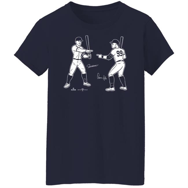 Giancarlo Stanton X Aaron Judge Shirt Bronx Giants Shirt Rotowear Merch