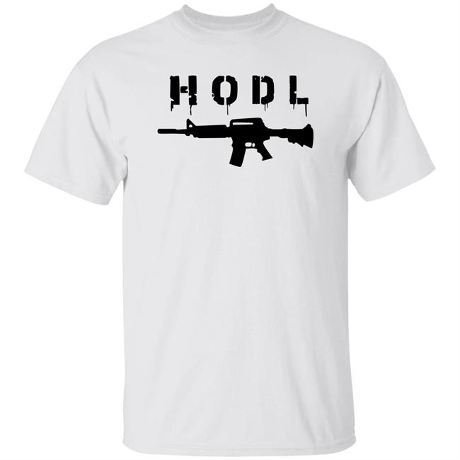 Hodl Shirt Jessica Vaugn Rondegsart Ron Degasperis Art Shop