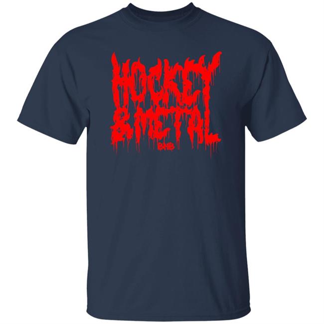 Bring Hockey Back Store Hockey Metal Bhb Shirt