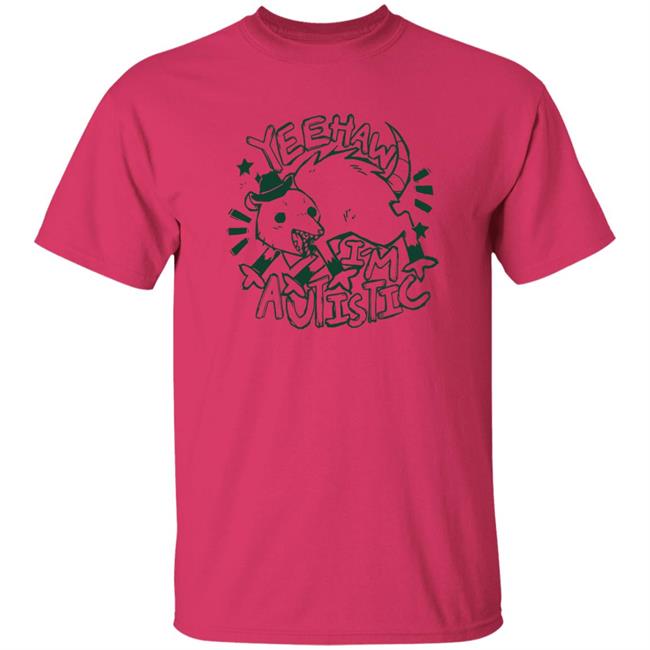 Michaellllll Katzunuwu Yeehaw I'm Autistic Shirt