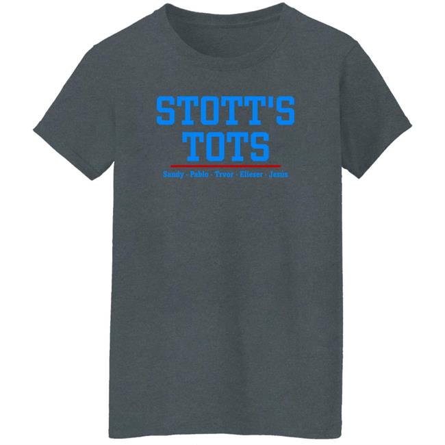 Stott's Tots Sandy Pablo Trevor Elieser Jesus Shirt Sandy Alcantara