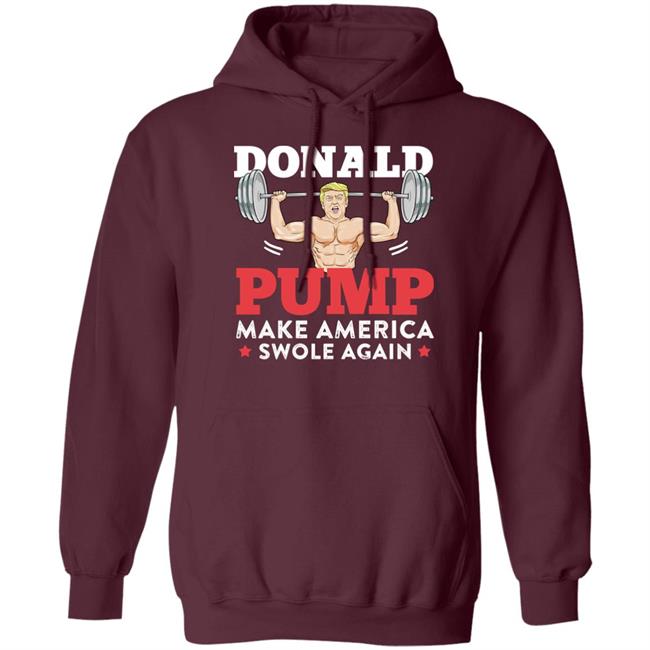 PatriotTakes Donald Pump Make America Swole Again Shirt